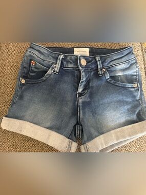 Hudson Jeans Indigo Blue Denim Shorts
